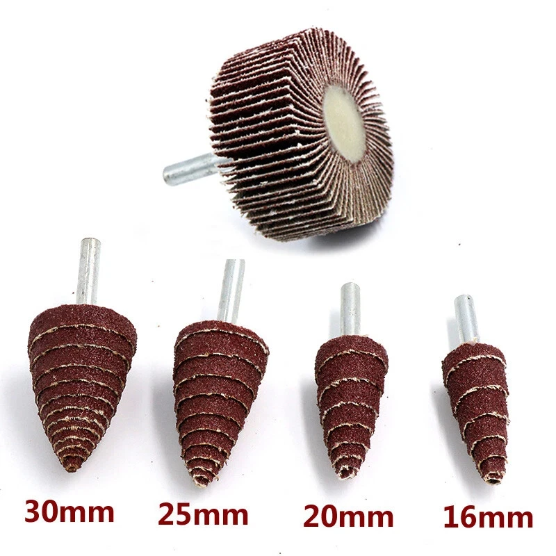 Flap Wheel Sander 80 Grit 15/16/20/25/30/40/50/60/80mm Sanding Wheel Disc Sandpaper Abrasive for Drill 6mm Shank for Metal Wood
Flap Wheel Sander 80 Grit 15/16/20/25/30/40/50/60/80mm Sanding Wheel Disc Sandpaper Abrasive for Drill 6mm Shank for Metal Wood