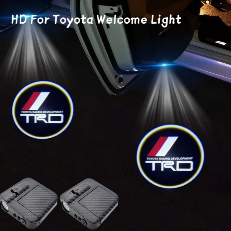 For TRD Toyota Logo Wireless Car Door Courtesy Light Laser Projector Welcome Lamp Corolla Yaris Aygo Prius Camry GR 4Runner
For TRD Toyota Logo Wireless Car Door Courtesy Light Laser Projector Welcome Lamp Corolla Yaris Aygo Prius Camry GR 4Runner
