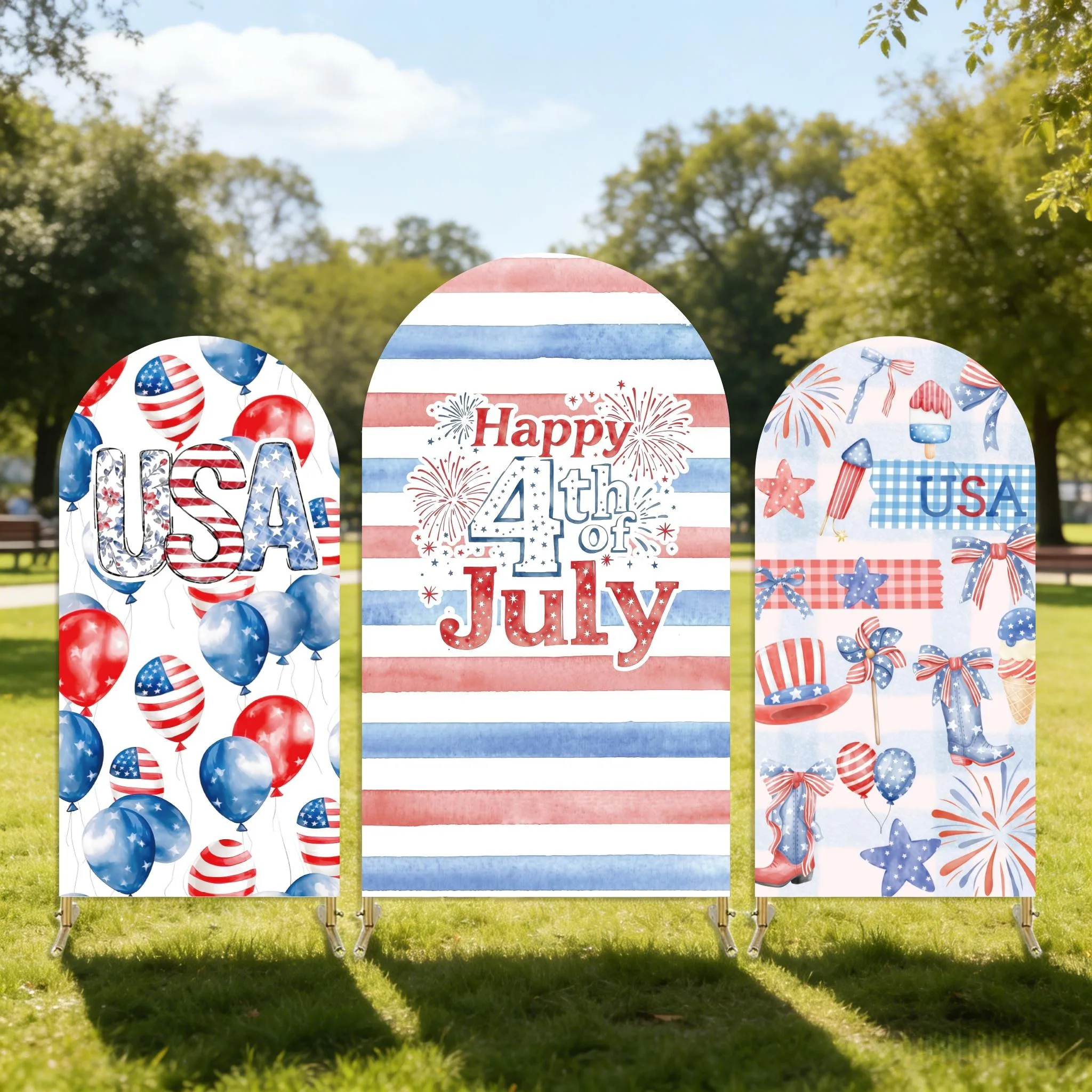 Mehofond 4th of July Patriotic USA Independence Day Kids Birthday Party Baby Shower Cover Arch Background Decor Backdrop Banner
Mehofond 4th of July Patriotic USA Independence Day Kids Birthday Party Baby Shower Cover Arch Background Decor Backdrop Banner