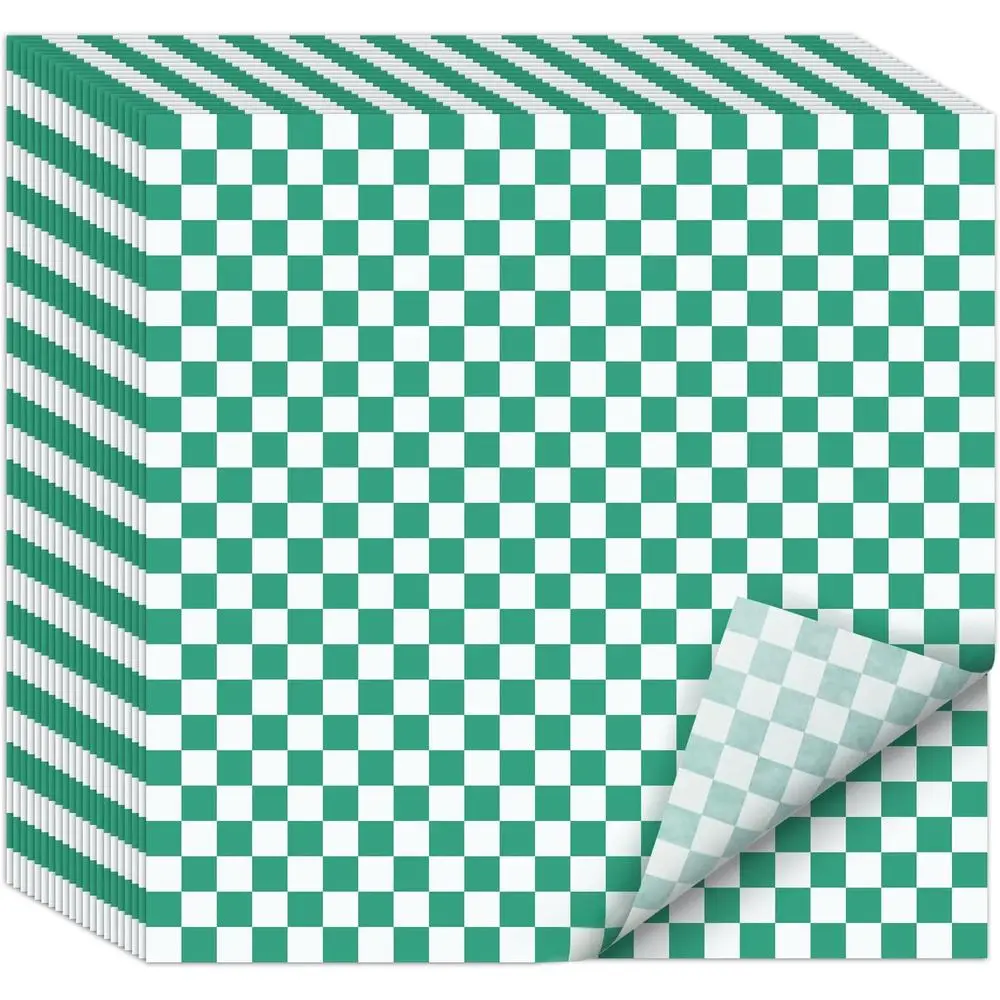 12 x 12 дюймов (30,5 x 30,5 см) предварительно нарезанные листы бумаги для деликатесов - 1000 штук, зеленые и белые в клетку, для еды, барбекю, пикника, вечеринок
12 x 12 дюймов (30,5 x 30,5 см) предварительно нарезанные листы бумаги для деликатесов - 1000 штук, зеленые и белые в клетку, для еды, барбекю, пикника, вечеринок