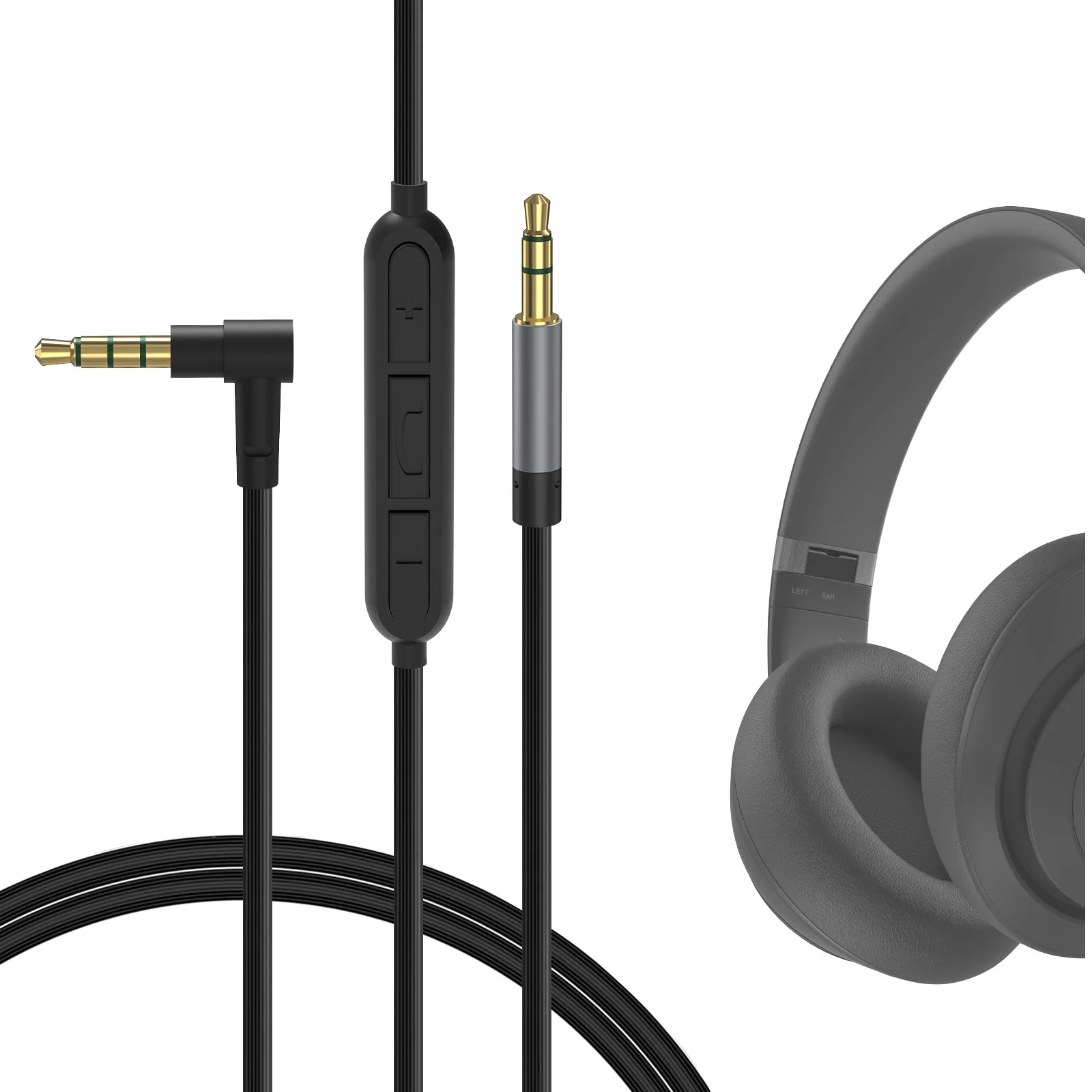 Geekria Audio Cable with Mic Compatible with Beats Studio Pro, Studio 3, Solo 4 Headphones Cable, 1
Geekria Audio Cable with Mic Compatible with Beats Studio Pro, Studio 3, Solo 4 Headphones Cable, 1