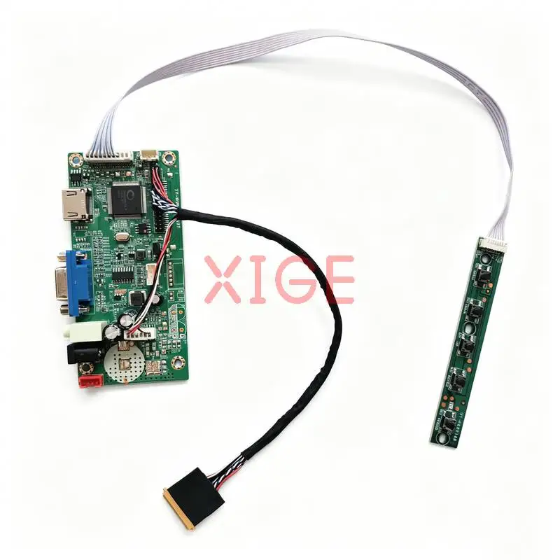 Controller Board Fit B156HW02 B156HW03 B156HW01 LTN156HT01 HDMI+VGA LVDS-40 Pin 1920x1080 1920*1080 Laptop Monitor Panel DIY Kit
Controller Board Fit B156HW02 B156HW03 B156HW01 LTN156HT01 HDMI+VGA LVDS-40 Pin 1920x1080 1920*1080 Laptop Monitor Panel DIY Kit