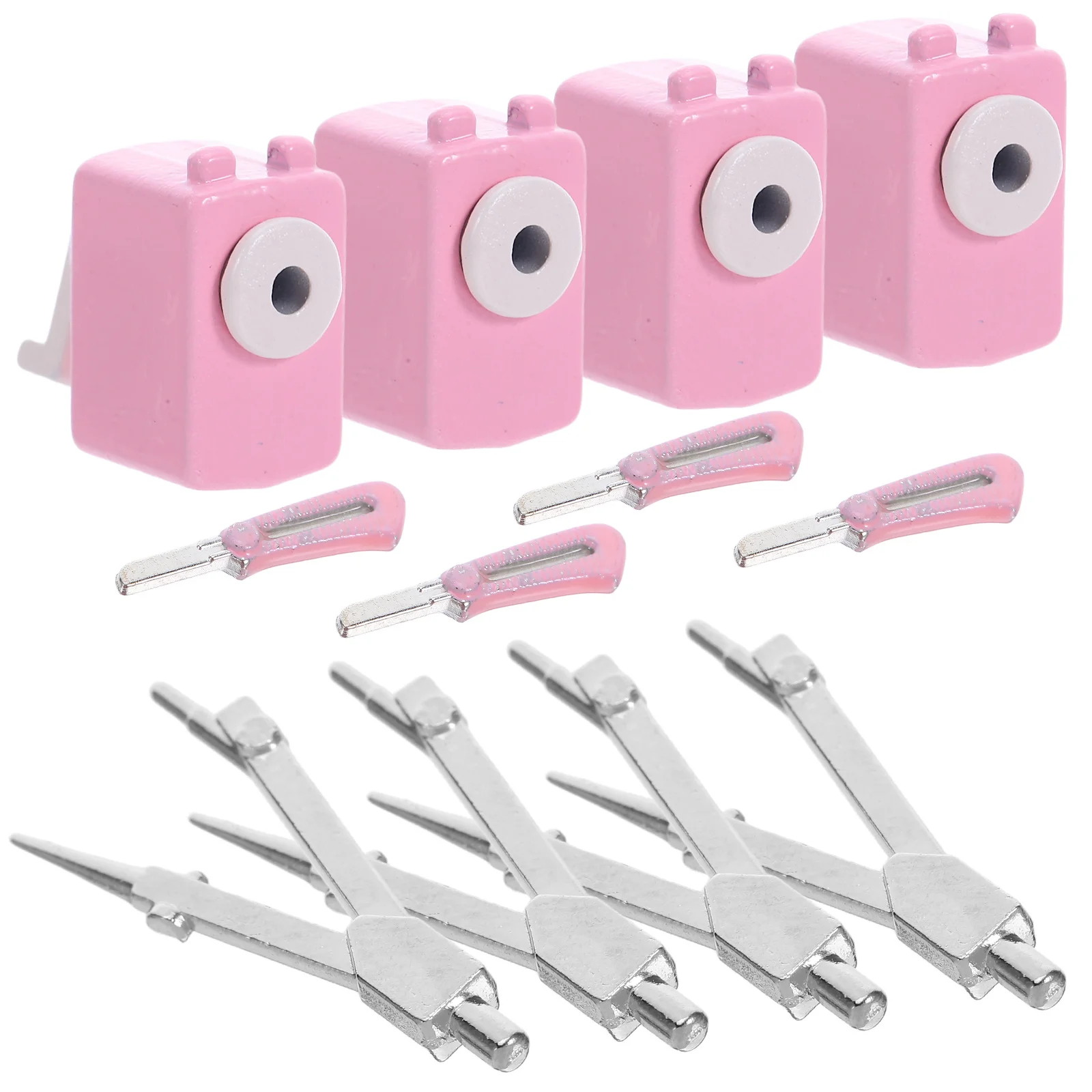 1Set Retro Miniature School Supplies Tiny Pencil Sharpener Mini Compass Craft Cutter Mini Classroom Props Decoration
1Set Retro Miniature School Supplies Tiny Pencil Sharpener Mini Compass Craft Cutter Mini Classroom Props Decoration