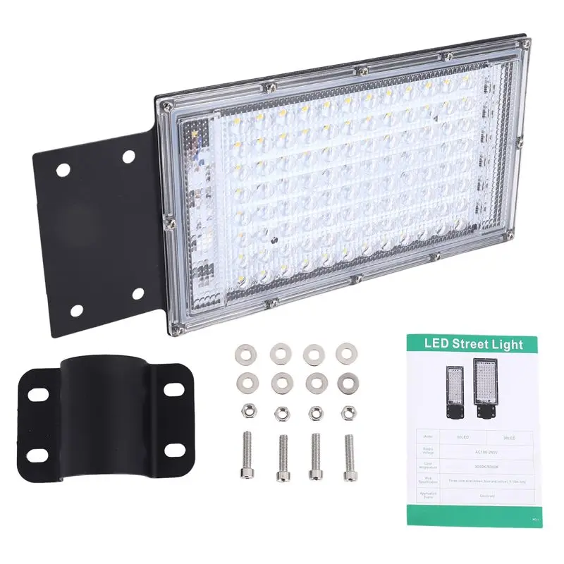AWAH Lighting LED Street Light Floodlight Integrated Road Lighting 100W Waterproof Garden Light Outdoor
AWAH Lighting LED Street Light Floodlight Integrated Road Lighting 100W Waterproof Garden Light Outdoor