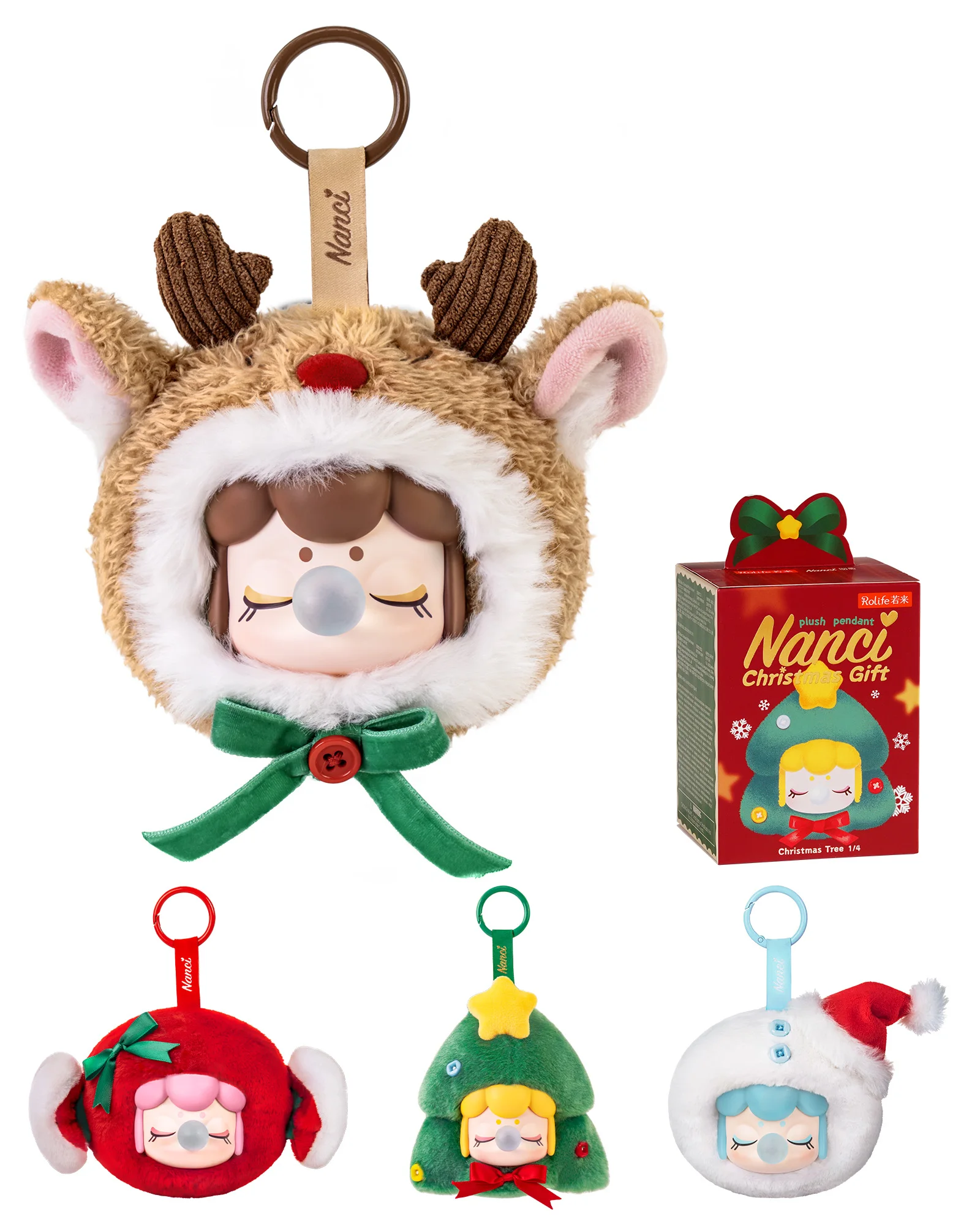 ROBOTIME Rolife Nanci's Christmas Gift Plush Pendant Blind Box Super Soft Plush Keychain Series Collectible Gift for Girls
ROBOTIME Rolife Nanci's Christmas Gift Plush Pendant Blind Box Super Soft Plush Keychain Series Collectible Gift for Girls