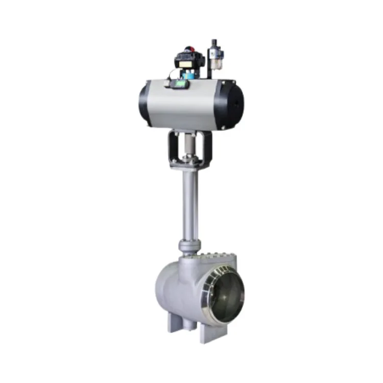 LNG Cryogenic Control Valve Cryogenic Medium Special Double Seal Design Explosion-proof Certification