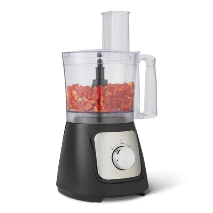 Food Processor and Vegetable Chopper 10 Cup Bowl 2-Speed 500 Watt Motor Black
Food Processor and Vegetable Chopper 10 Cup Bowl 2-Speed 500 Watt Motor Black