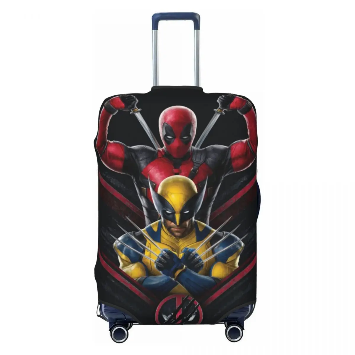 Custom Deadpool Luggage Cover Protector Funny Travel Suitcase Covers for 18-32 Inch
Custom Deadpool Luggage Cover Protector Funny Travel Suitcase Covers for 18-32 Inch