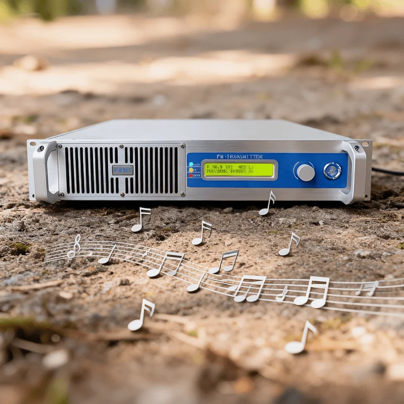 Multi-Voltage 100-240V YXHT-1KW(1000W) FM Transmitter - Cost-Effective, Low Noise, Power Menu, for Radio Station/Campsite
Multi-Voltage 100-240V YXHT-1KW(1000W) FM Transmitter - Cost-Effective, Low Noise, Power Menu, for Radio Station/Campsite