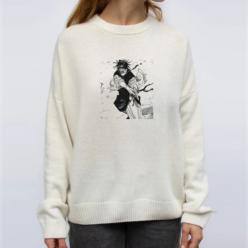 Anime Pattern Print Pullover Sweater 2024 Autumn Women Round Neck Long Sleeve Knitwear Jumper Female Casual Retro Design Tops
Anime Pattern Print Pullover Sweater 2024 Autumn Women Round Neck Long Sleeve Knitwear Jumper Female Casual Retro Design Tops
