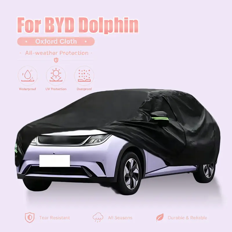 For BYD Dolphin Full Car Cover with Side Zipper - Waterproof Dustproof UV Sun Protection All Weather Outdoor Cover
For BYD Dolphin Full Car Cover with Side Zipper - Waterproof Dustproof UV Sun Protection All Weather Outdoor Cover
