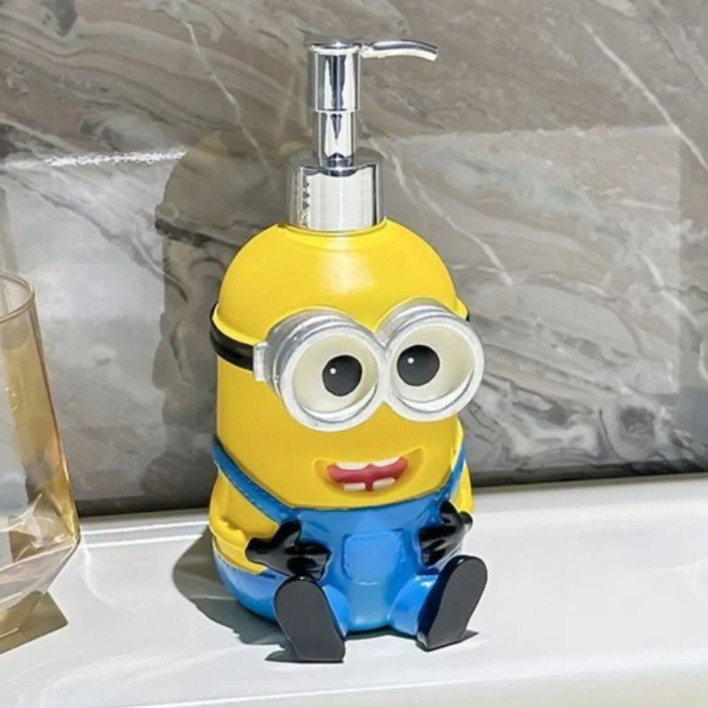 Cute Minions Soap Dispenser Bottle Refillable Cartoon Animal Design for Hand Soap Shampoo Shower Gel Bathroom Decoration
Cute Minions Soap Dispenser Bottle Refillable Cartoon Animal Design for Hand Soap Shampoo Shower Gel Bathroom Decoration