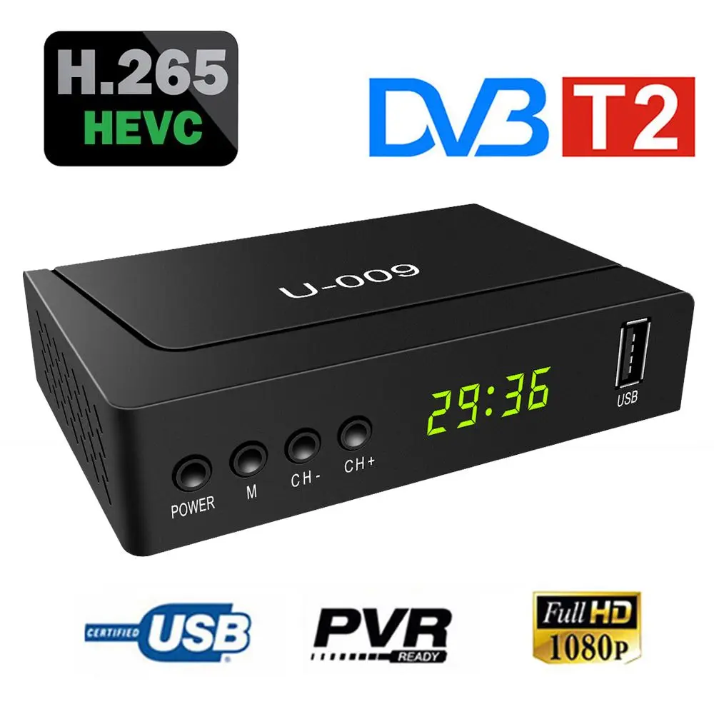 Youtube MPG4 STB 1080P Приемник спутникового телевидения DVB-T2 Тюнер Декодер телеприставки
Youtube MPG4 STB 1080P Приемник спутникового телевидения DVB-T2 Тюнер Декодер телеприставки