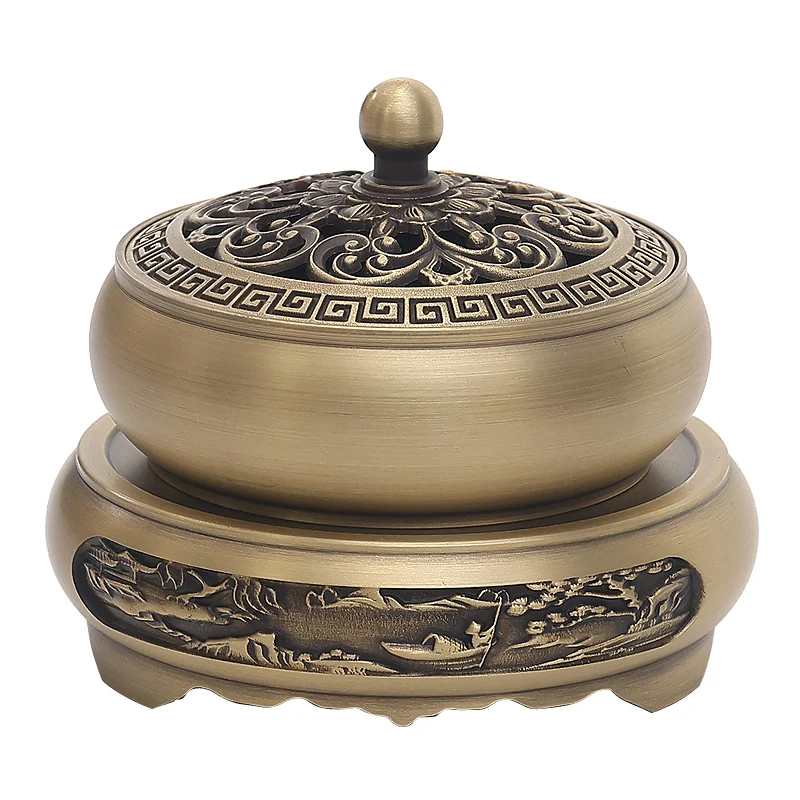 Mini Lotus Small Incense Burner Household Full Copper Indoor Plate Sandalwood Incense Aromatherapy Burner Tea Ceremony
Mini Lotus Small Incense Burner Household Full Copper Indoor Plate Sandalwood Incense Aromatherapy Burner Tea Ceremony