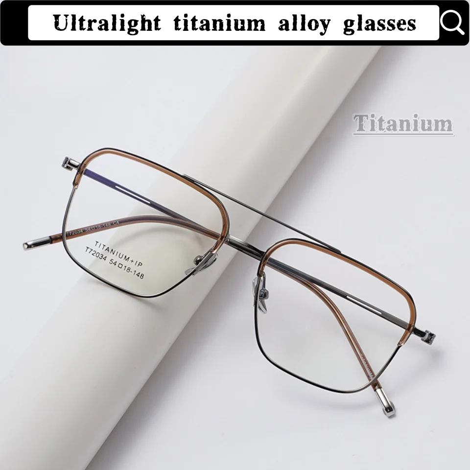 Новые мужские и женские очки 2026 года в стиле пилот: роскошная оправа, повседневный ретро-дизайн, оптические, с защитой от синего света, из титанового сплава
Новые мужские и женские очки 2026 года в стиле пилот: роскошная оправа, повседневный ретро-дизайн, оптические, с защитой от синего света, из титанового сплава