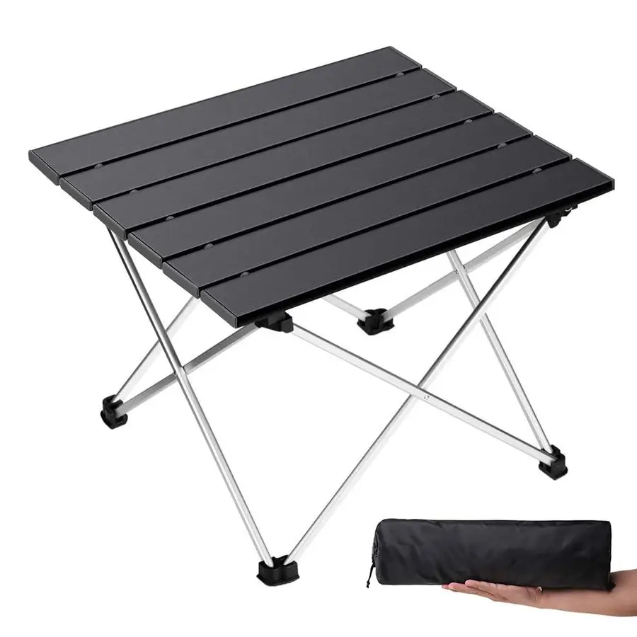 Portable Camping Table with Aluminum Table Top, Folding Beach Table Easy to Carry, Prefect for Outdoor, Picnic, BBQ, Cooking, F
Portable Camping Table with Aluminum Table Top, Folding Beach Table Easy to Carry, Prefect for Outdoor, Picnic, BBQ, Cooking, F
