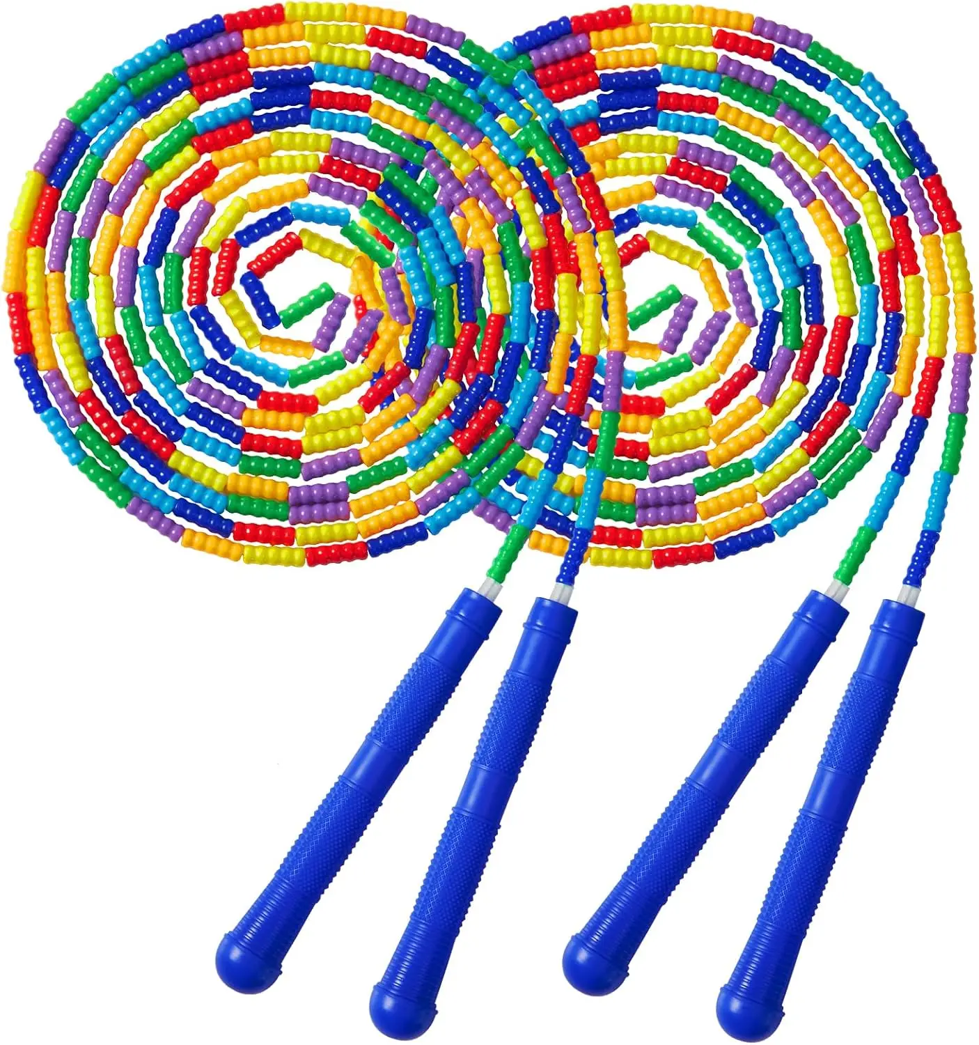 Long Double Dutch Jump Rope 16 Ft 2 Pack, Soft Beaded Skipping Ropes for Kids Adults, Adjustable Plastic Segmented Group
Long Double Dutch Jump Rope 16 Ft 2 Pack, Soft Beaded Skipping Ropes for Kids Adults, Adjustable Plastic Segmented Group