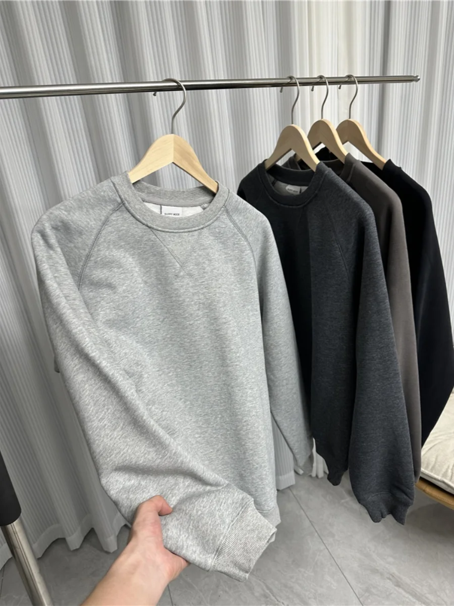 Men's Long Sve Hoodie Basic Versatile Lamb Velvet Lined round Ne Overhead Sweatirt Autumn Winter Faion Straight Leg Fit
Men's Long Sve Hoodie Basic Versatile Lamb Velvet Lined round Ne Overhead Sweatirt Autumn Winter Faion Straight Leg Fit