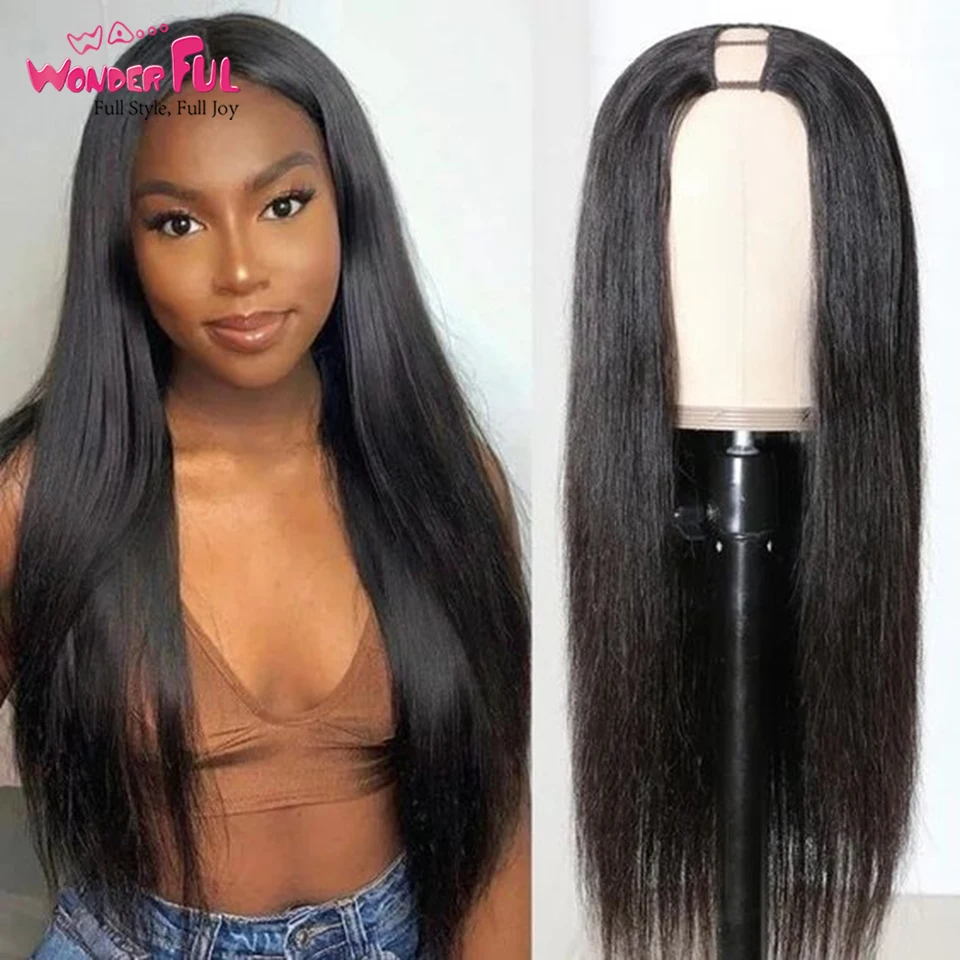Недорогой парик U-образной формы, замечательные бразильские волосы Remy, прямые человеческие волосы, вьющиеся парики, натуральные черные волосы для чернокожих женщин, оптовая продажа
Недорогой парик U-образной формы, замечательные бразильские волосы Remy, прямые человеческие волосы, вьющиеся парики, натуральные черные волосы для чернокожих женщин, оптовая продажа