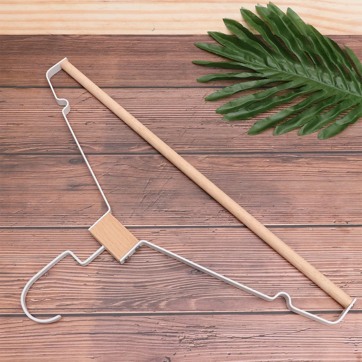 5pcs Wooden Metal Clothes Hangers Thickened Rack Rotatable Coat Hook For Home Laundry Fashion Storage Rack White
5pcs Wooden Metal Clothes Hangers Thickened Rack Rotatable Coat Hook For Home Laundry Fashion Storage Rack White