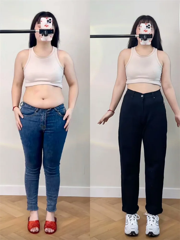 Bla Fce Lined Straight Leg Jeans Women's plus Size Pear ape Slimming Trousers High Waist Long Pants Autumn Faion
Bla Fce Lined Straight Leg Jeans Women's plus Size Pear ape Slimming Trousers High Waist Long Pants Autumn Faion