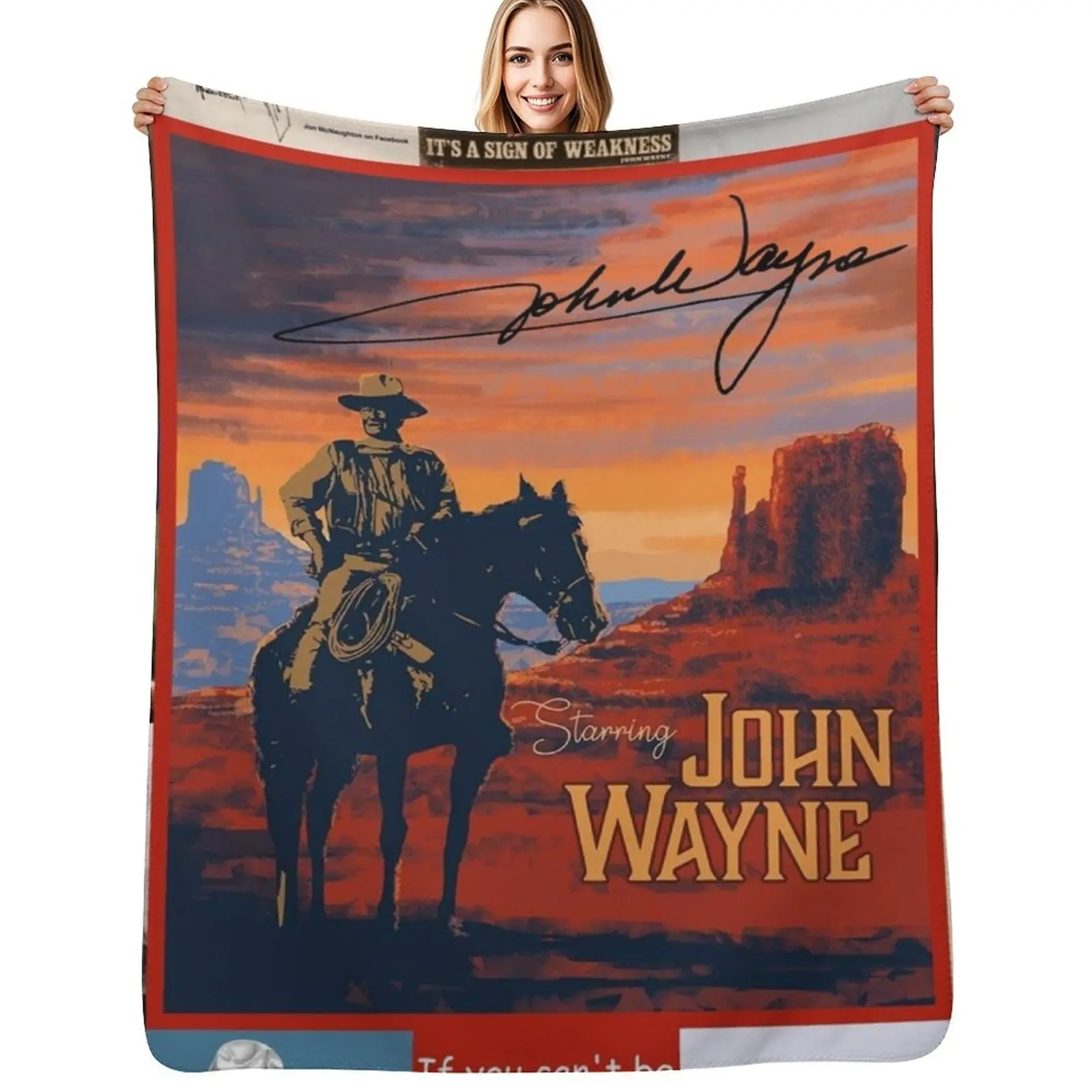 John Wayne Quote Throw Blanket Comforter Luxury Designer Beach Flannel Blankets
John Wayne Quote Throw Blanket Comforter Luxury Designer Beach Flannel Blankets