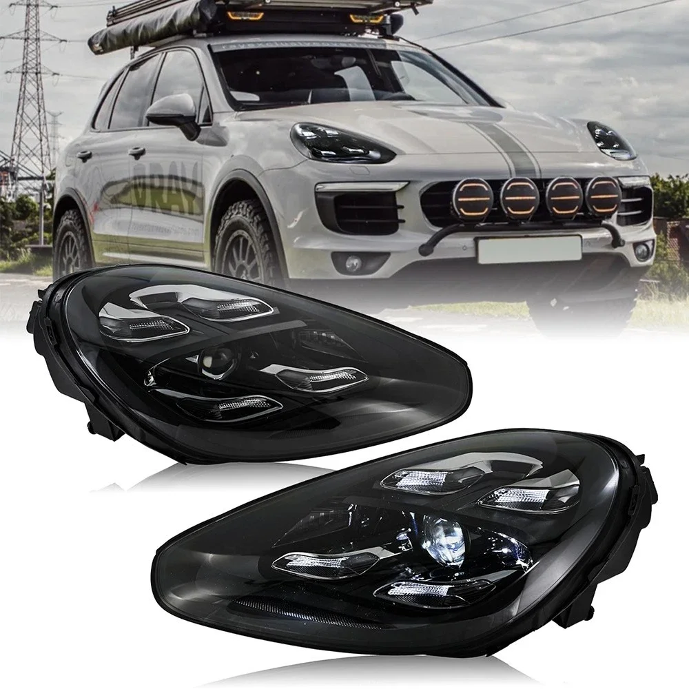 For Porsche Cayenne S SE GTS Headlight Assembly 2011-2023 Front Lamps Matrix Upgrade Style LED Headlight Set for Enhanced Visibi
For Porsche Cayenne S SE GTS Headlight Assembly 2011-2023 Front Lamps Matrix Upgrade Style LED Headlight Set for Enhanced Visibi