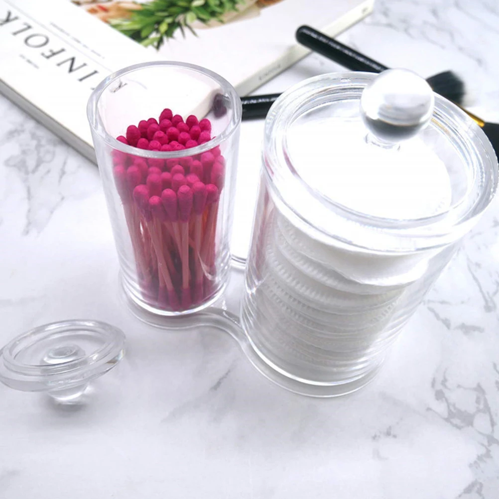 Premium Acrylic Makeup Organizer Transparent Storage Box Cotton Swabs Lipsticks Brushes Holder Household Bathroom
Premium Acrylic Makeup Organizer Transparent Storage Box Cotton Swabs Lipsticks Brushes Holder Household Bathroom