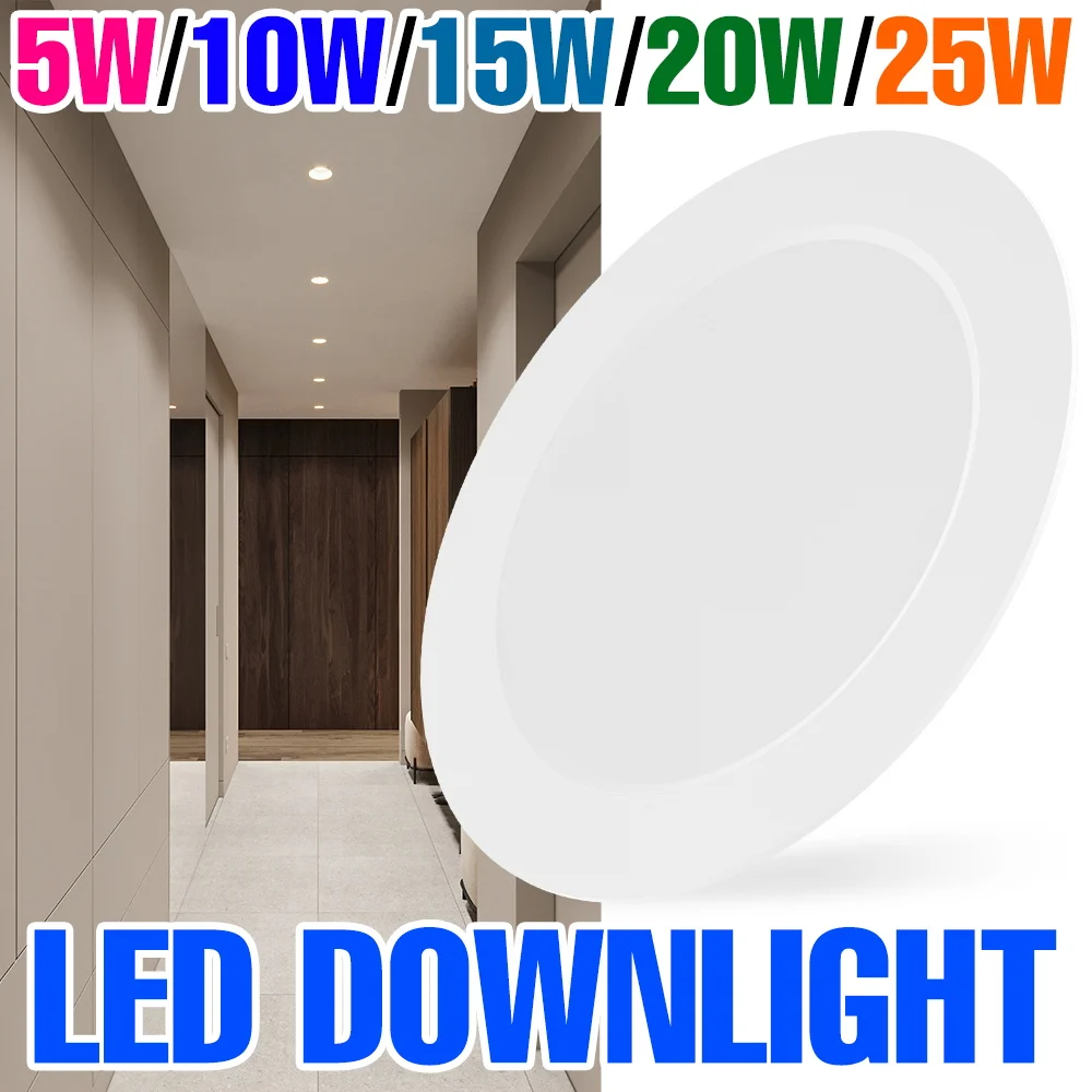 25W LED Ceiling Lamp Recessed Round Downlight Indoor Spot Lights Home Living Room Kitchen Bedroom Lighting 6000K Cold White 220V
25W LED Ceiling Lamp Recessed Round Downlight Indoor Spot Lights Home Living Room Kitchen Bedroom Lighting 6000K Cold White 220V