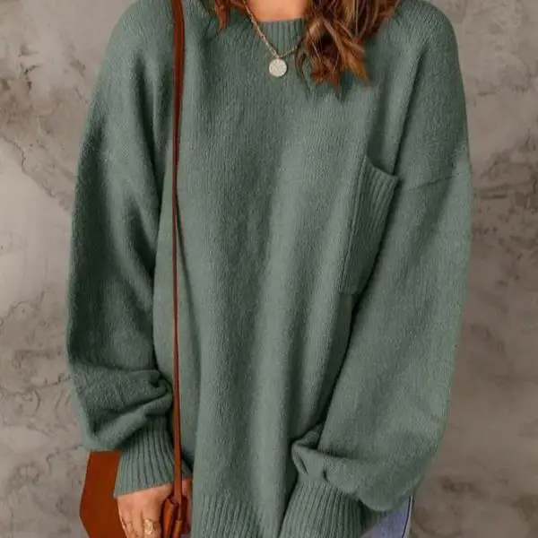 Comfortable Kn Dropped oulder Pullover Coolmax Fiber Ne Inner Wear Women's Ciwalk Faion Winter Thiened Sve
Comfortable Kn Dropped oulder Pullover Coolmax Fiber Ne Inner Wear Women's Ciwalk Faion Winter Thiened Sve