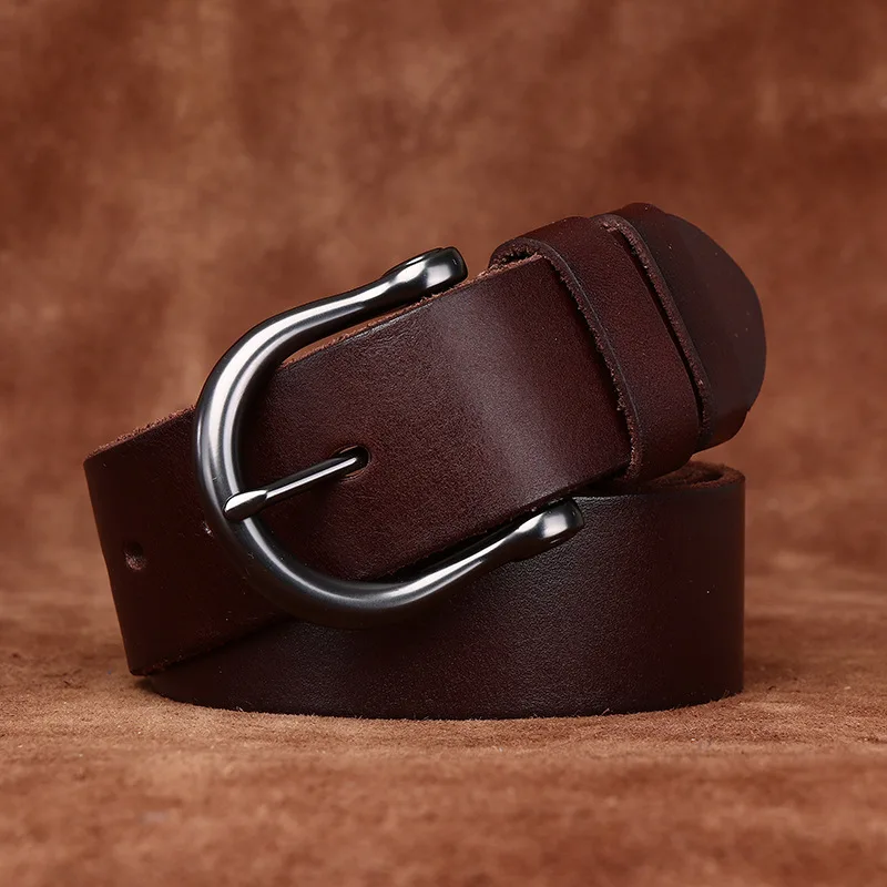 Повседневные ремни из натуральной яловой кожи шириной 3,8 см в стиле ретро, мужские брюки с пряжкой в форме подковы, стильные ремни с ремешком
Повседневные ремни из натуральной яловой кожи шириной 3,8 см в стиле ретро, мужские брюки с пряжкой в форме подковы, стильные ремни с ремешком