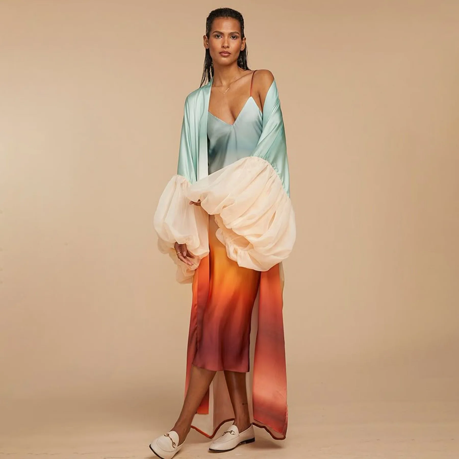 Japanese Kimono Style Spring Summer Women Bikini Cover Ups Beachwear Printed Long Sleeve Loose Cardigans Dashiki Africa Clothing
Japanese Kimono Style Spring Summer Women Bikini Cover Ups Beachwear Printed Long Sleeve Loose Cardigans Dashiki Africa Clothing