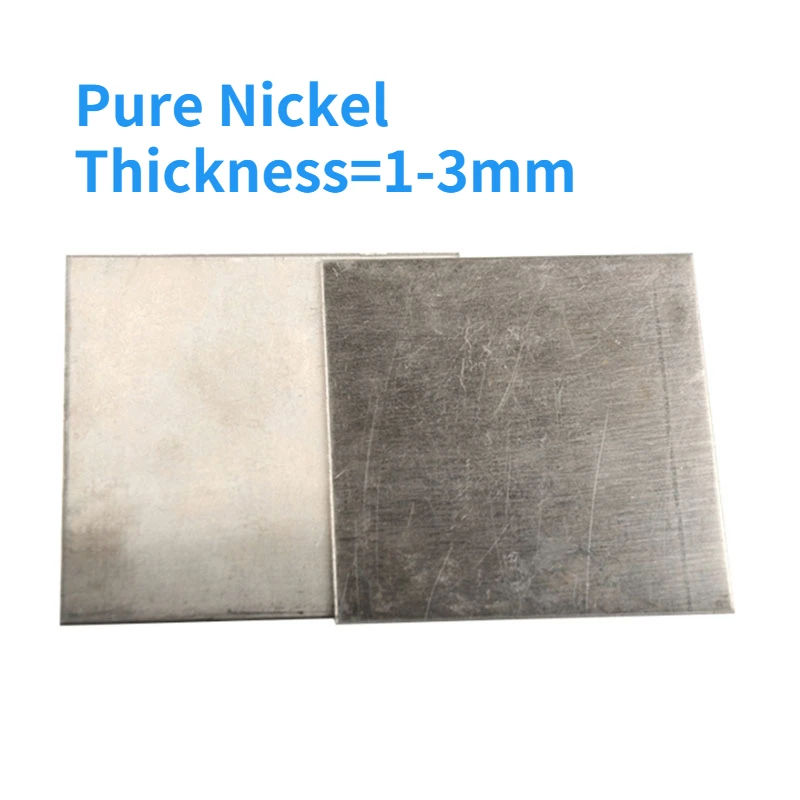 1pcs High Purity Nickel Sheet Metal Panel 1/2/3mm Thickness 100mm Length 100/200 Width Can Be Customized Zero Cutting
1pcs High Purity Nickel Sheet Metal Panel 1/2/3mm Thickness 100mm Length 100/200 Width Can Be Customized Zero Cutting