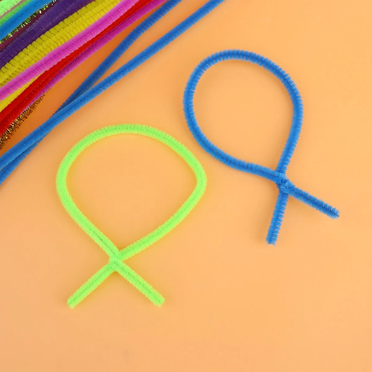 200pcs Colorful Wool Twisting Rods Diy Bendable Sticks Creative Building For Kids Adults Party Decoration Christmas Crafts 
200pcs Colorful Wool Twisting Rods Diy Bendable Sticks Creative Building For Kids Adults Party Decoration Christmas Crafts
