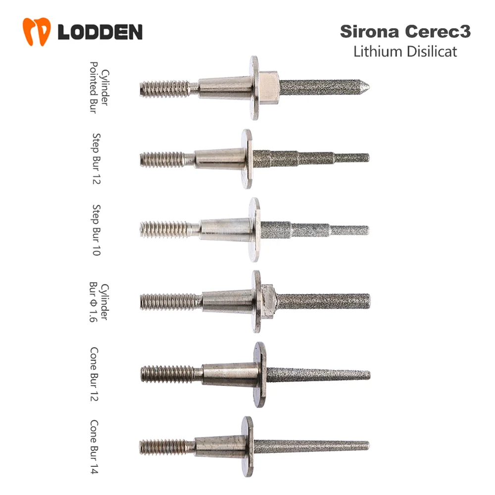 Стоматологическая лаборатория Sirona Cerec3 Карборундовые фрезерные боры для мокрого фрезерования для системы Cad/Cam из дисиликата лития
Стоматологическая лаборатория Sirona Cerec3 Карборундовые фрезерные боры для мокрого фрезерования для системы Cad/Cam из дисиликата лития