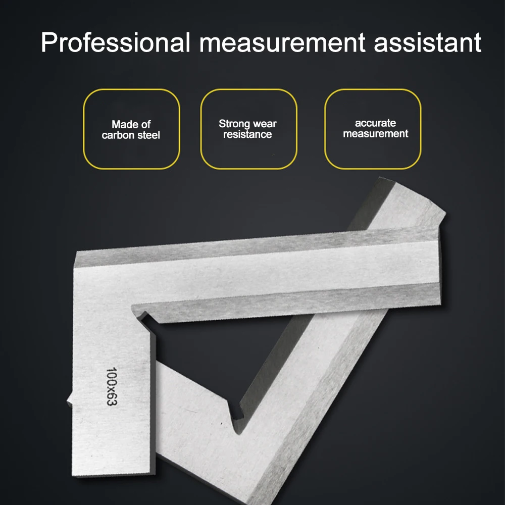 90 Degree Flat Edge Square Carpenter Square Bladed Try Square Angle Square L-shaped Carpenter's Ruler Marking Gauge Carpenter
90 Degree Flat Edge Square Carpenter Square Bladed Try Square Angle Square L-shaped Carpenter's Ruler Marking Gauge Carpenter