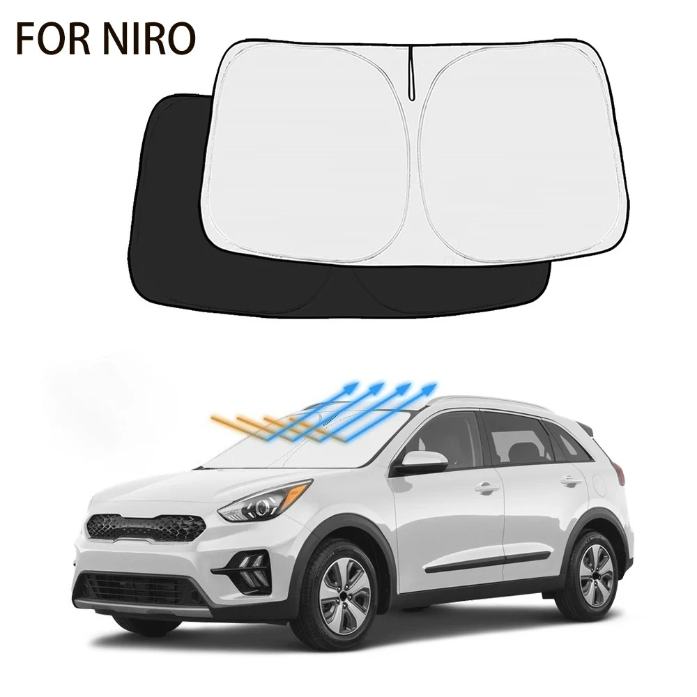 For Kia NIRO 2017-2020 2021 2022 2023 2024 Car Windshield Sunshade Cover Front Window Sun Shade Visor Car Interior UV Protection 
For Kia NIRO 2017-2020 2021 2022 2023 2024 Car Windshield Sunshade Cover Front Window Sun Shade Visor Car Interior UV Protection