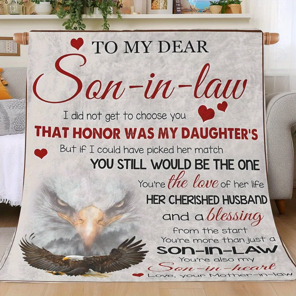 VIKAMA Emotional Message Flannel Blanket Soft and Suitable for Living Room Sofas and Bedrooms Newborn Swaddle Blanket
VIKAMA Emotional Message Flannel Blanket Soft and Suitable for Living Room Sofas and Bedrooms Newborn Swaddle Blanket