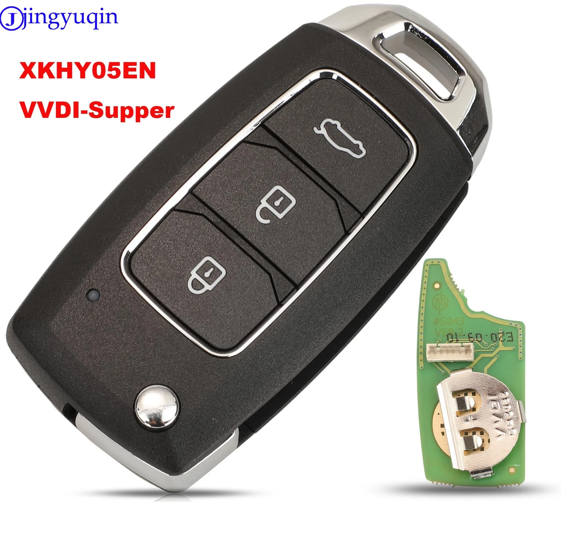 Xhorse jingyuqin XKHY05EN Wire Remote Car Key For Hyundai 3 Buttons English Version VVDI Supper
Xhorse jingyuqin XKHY05EN Wire Remote Car Key For Hyundai 3 Buttons English Version VVDI Supper