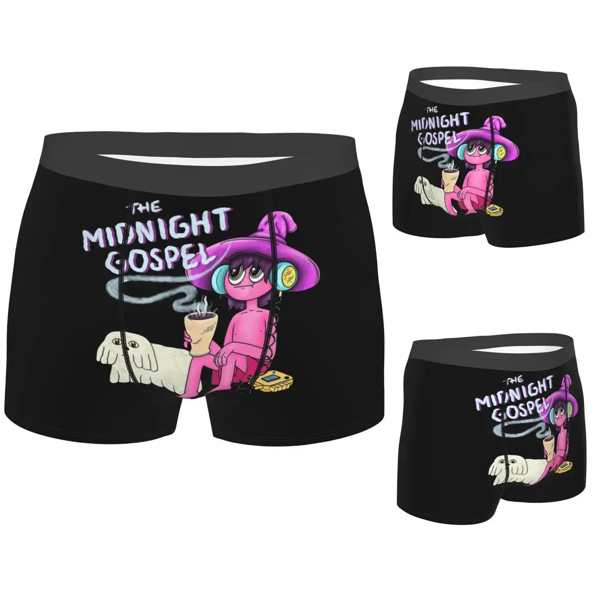 Boxer Underpants Shorts The Midnight Gospel Panties Men Breathable Underwear for Homme Man Boyfriend Gift
Boxer Underpants Shorts The Midnight Gospel Panties Men Breathable Underwear for Homme Man Boyfriend Gift