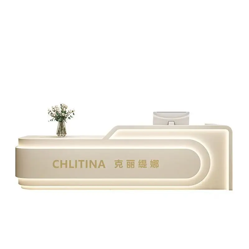 &c Modern Small White Wood Reception Desk High Quality Front Table for Beauty Salon Barber Shop Hotel
&c Modern Small White Wood Reception Desk High Quality Front Table for Beauty Salon Barber Shop Hotel
