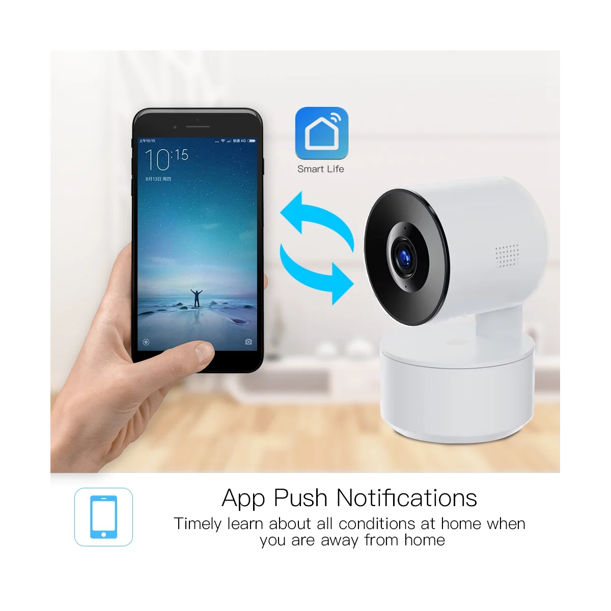 Wi-Fi беспроводная камера безопасности с функцией ночного видения 1080P и вилкой Стандарта США
Wi-Fi беспроводная камера безопасности с функцией ночного видения 1080P и вилкой Стандарта США