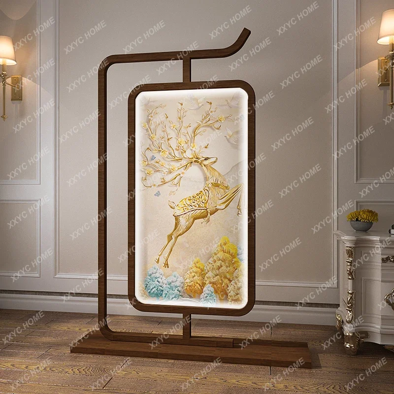 JJJJLight Luxury Luminous Solid Wood With Lamp Screen Partition Living Room Door Seat Screen
JJJJLight Luxury Luminous Solid Wood With Lamp Screen Partition Living Room Door Seat Screen