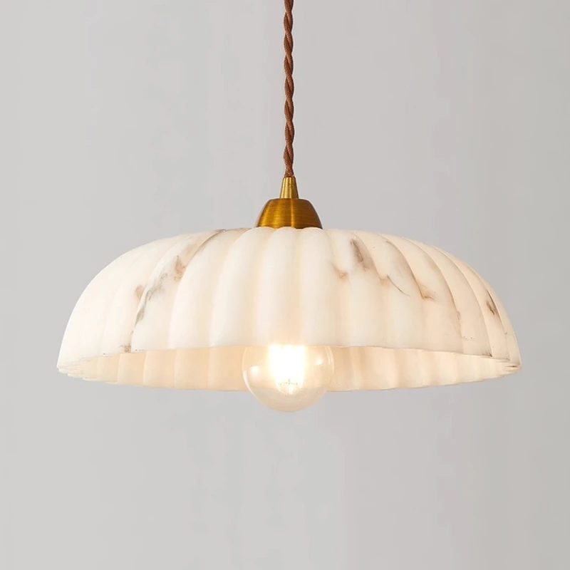 French Luxury Restaurant Pendant Lights Cream Wind Ancient Bedroom Bedside Bar Counter Study Lamp Imitation Marble Light Fixture
French Luxury Restaurant Pendant Lights Cream Wind Ancient Bedroom Bedside Bar Counter Study Lamp Imitation Marble Light Fixture