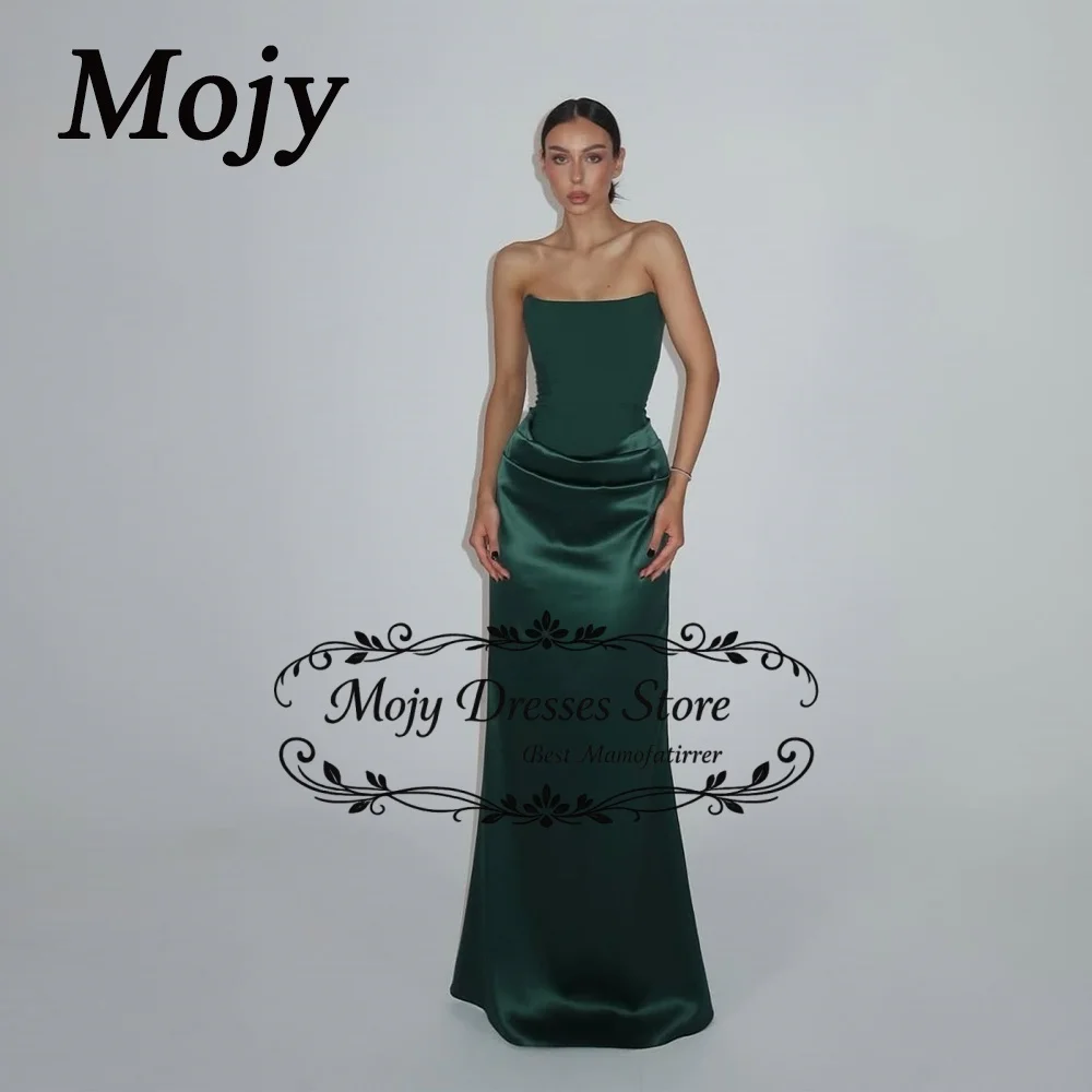 Mojy Customized Mermaid robes de soirée Strapless Backless Party Dresses Floor-Length Satin Prom Dress 2026 Cocktail Dress
Mojy Customized Mermaid robes de soirée Strapless Backless Party Dresses Floor-Length Satin Prom Dress 2026 Cocktail Dress