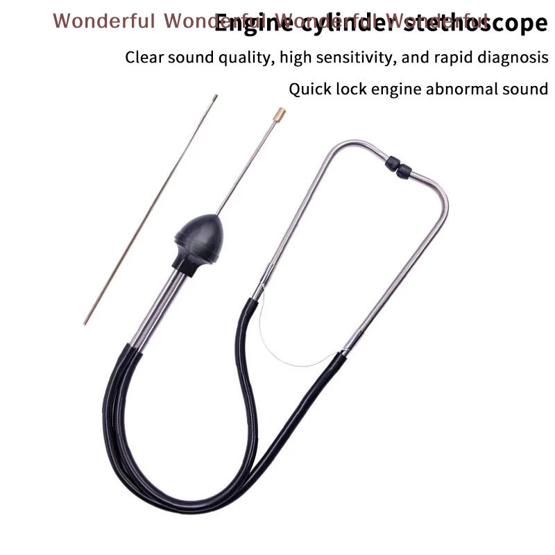 1PC Engine Block Stethoscope for Automotive Diagnostics - Expert Tool for Mechanics & Car Maintenance
1PC Engine Block Stethoscope for Automotive Diagnostics - Expert Tool for Mechanics & Car Maintenance