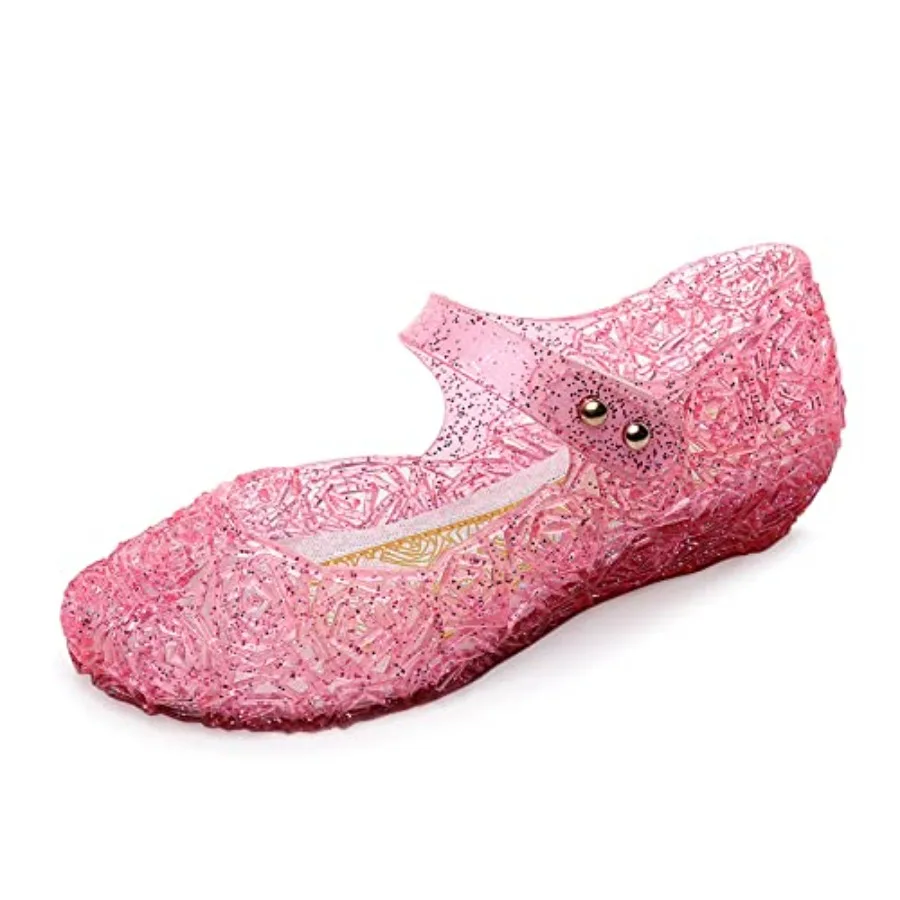 Jelly Shoes for Girls, Snow Queen Princess Birthday Sandals for Little Girls, Sandals Size, Frozen Inspired Party Cosplay Costu
Jelly Shoes for Girls, Snow Queen Princess Birthday Sandals for Little Girls, Sandals Size, Frozen Inspired Party Cosplay Costu