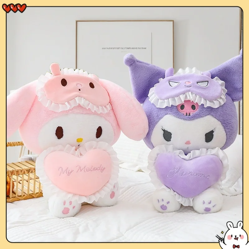 New Kawaii My Melody Eye Mask Series Plush Toy Kuromi Plush Doll Eye Mask Melody Doll Cloth Birthday Gift Valentine's Day Gift
New Kawaii My Melody Eye Mask Series Plush Toy Kuromi Plush Doll Eye Mask Melody Doll Cloth Birthday Gift Valentine's Day Gift