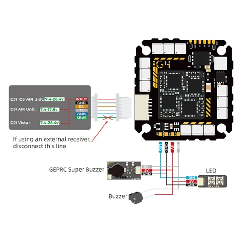 New!!TAKER G4 45A AIO Baro OSD G473 Flight Controller BLHELIS 45A ESC FET Directly 2-6S For FPV Freestyle Cinewhoop Durable
New!!TAKER G4 45A AIO Baro OSD G473 Flight Controller BLHELIS 45A ESC FET Directly 2-6S For FPV Freestyle Cinewhoop Durable