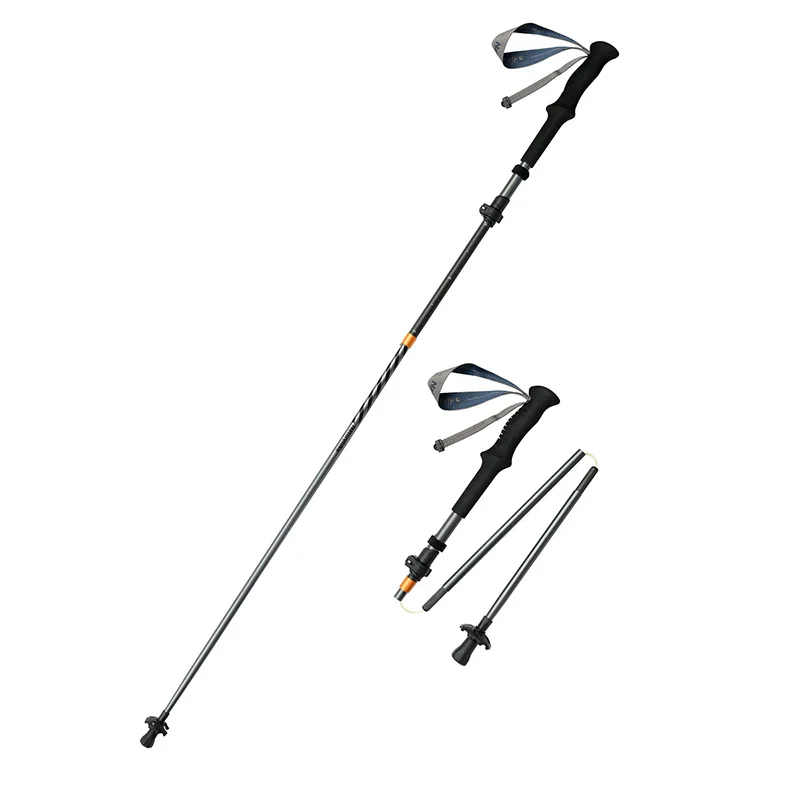 Naturehike Five Section Carbon Aluminum Fiber Folding Extendable Hiking Walking Stick Adjustable Height Trekking Poles
Naturehike Five Section Carbon Aluminum Fiber Folding Extendable Hiking Walking Stick Adjustable Height Trekking Poles